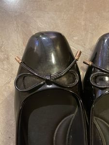 Lino Perros Black Ballet Flats
