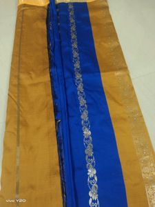Blue Silk Saree