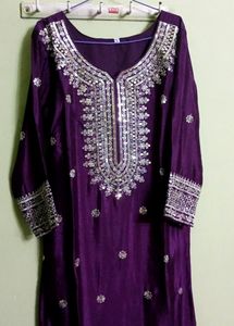 New/Unused Embroiderd Sharara Set