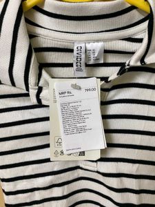 Ribbed Polo Top