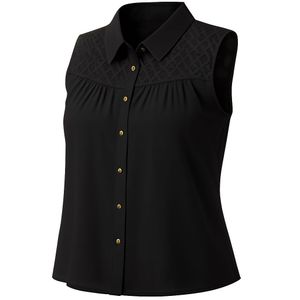 Chic Black Sleeveless Top