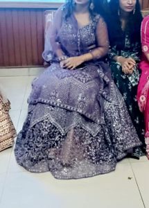 Elegant Lavender Lehenga Choli