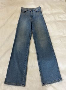 Wide Leg Denim Jeans