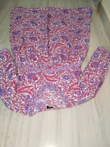 Multicolour full sleeve anarkali
