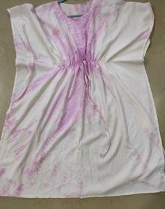 Tie-Dye Kaftan Dress