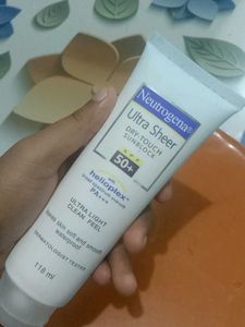 Neutrogena Ultra Sheer Sunscreen