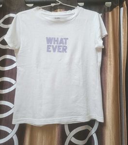 Zudio White T Shirt