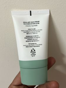 Anua Airy Sun Cream SPF50+, PA++++