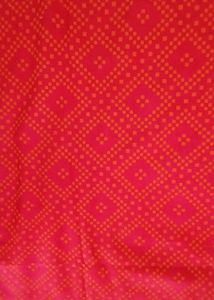 Partywear Embroidered Kurta In Reddish Pink Color