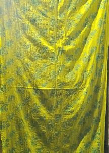 Yellow Floral Dupatta