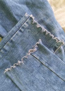 Distressed Denim Jeans