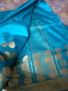 Blue Silk Saree