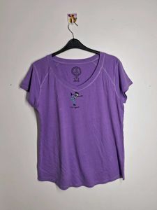 Purple Graphic Tee