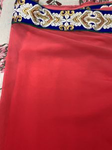 Dual Shade Heavy Work Saree