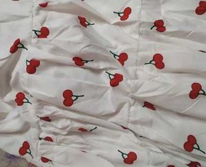 Cherry Print Skirt
