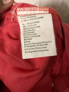 Red trouser &amp; pants