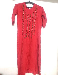 💥Red Elegent Kurti