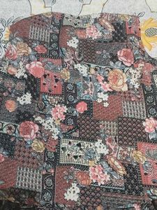 Floral Patchwork Casual Dress