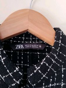 Zara Tweed Top