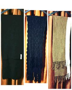 Combo Of 3 Wooden Stoles
