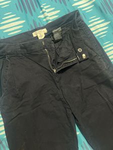 Chic Navy Blue Pants- Formals