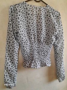 Floral Print Blouse