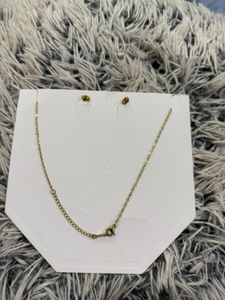 18K Gold Plated Heart Set