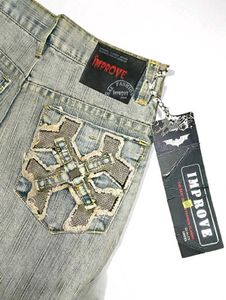 PATCHWORK BELL BOTTOM JEANS