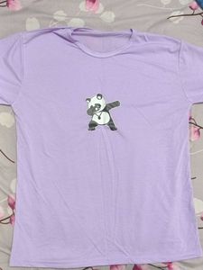 Lilac Panda Dab Tee
