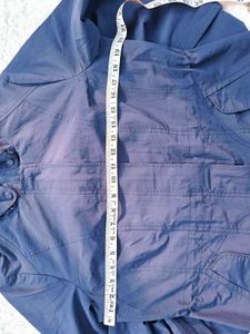 🐊 Crocodile Navy Trench Coat