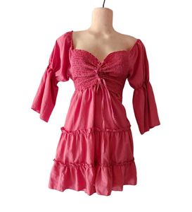 Pink Flared Dress 💗