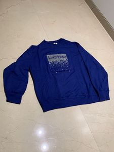 Fixed price, full sleeves, blue T-shirt