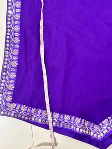 Purple Kurta Set Never Used