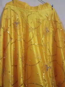 Haldi Lahenga Choli With Duptta
