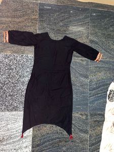 Elegant Black Kurta