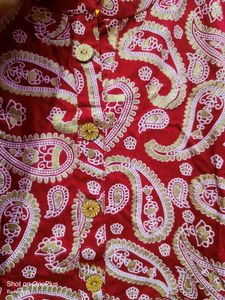 JAYRA TEXTILE Casual Printed Women Maroon Top