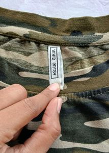 Camouflage Crop Top