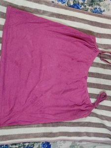 New Solid Pink Camisole Slip
