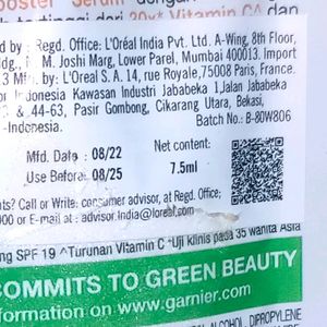 GARNIER VITAMIN C SERUM