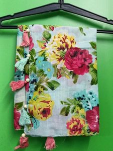 Floral Print Dupatta