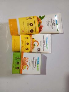 Face Wash Sunscreen And Serum
