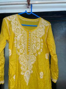 Yellow Kurta
