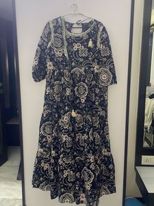 Boho Print Midi Dress