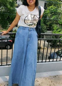 SUPER WIDE FLARE HIGH WAISTED