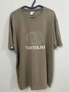 Men’s XL Stretchable T-Shirt – Brown