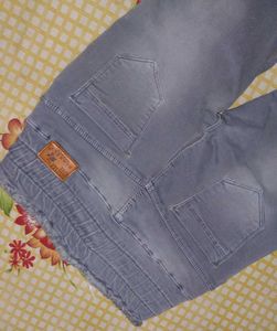 Stylish Grey Jogger Jeans