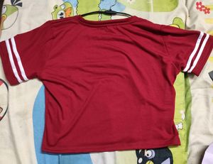 Mickey Mouse Crop Top For Girls