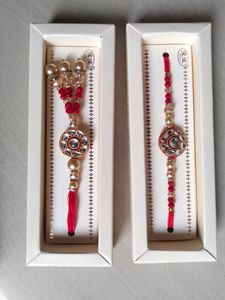 Rakhi For Brother and Bhabhi I Couple Lumba