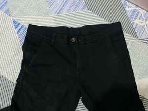 Black Slim Fit Pants