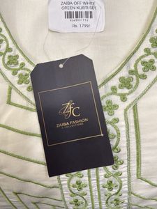 Elegant Embroidered Kurti Set.available 4 sizes